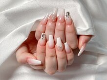 ティーアンドビー ネイルスタジオ(T&B NAIL STUDIO)/トレンドワンホンちゅるんネイル