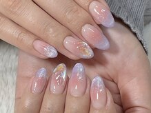 グロスネイル(gloss nail)/ジェルアート/ワンホンデザイン