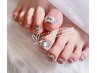 Foot 【ソフトジェルオフ無料】90分付け放題/持ち込み画像OK ￥7,980