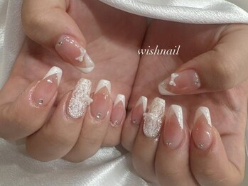 ウィッシュネイル 名古屋店(Ｗish Ｎail)の写真/高い技術力でご要望に応えます！写真は【90分し放題6980円】希望デザインの画像など持参もOK♪
