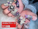 スカルプネイル ゴテゴテネイル