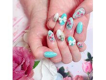 スウィートアロマネイル 恵比寿(Sweet Aroma NaiL)/Tiffany Aftternoon tea ネイル