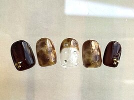べっ甲ネイル10480円