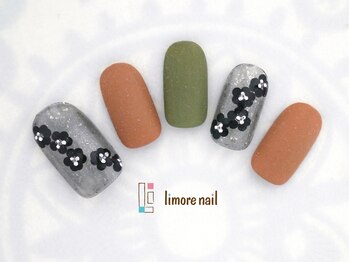 リモアネイル(limore nail)/ホロフラワー☆