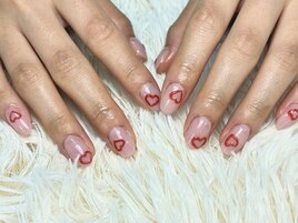 ぷっくりハート