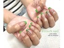French nail**