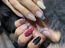 冬限定ネイル(ニュアンス)
