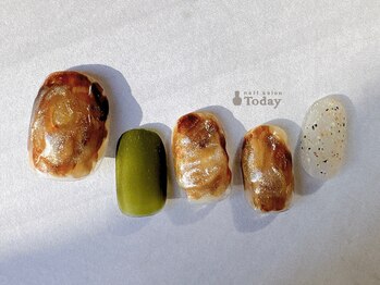 ネイルサロン トゥデイ 心斎橋店(Today)/volume art ¥10300→¥6800