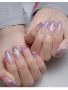 サムズアップネイル(thumbs up nail)/持ち込み6本アート