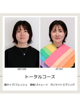 シュアリー(Surely)/ペアトータルコースお客様