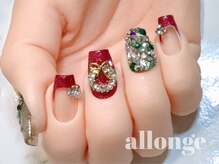 アロンジェ 甲府中央店/クリスマスネイル☆