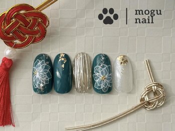 モグネイル(Mogunail)/成人式ネイル/振袖/和装/和柄