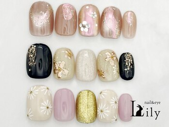 リリー 武蔵境店(Lily)/卒業&フラワーネイル