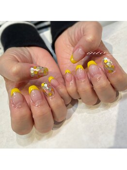 フレンチ　イエロー　ホログラム