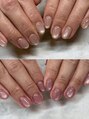 アフェプラス トータルビューティーサロン 香里園店(affe+ total beauty salon)&nbsp;マグネットネイル大好きです！絶対可愛くします^^