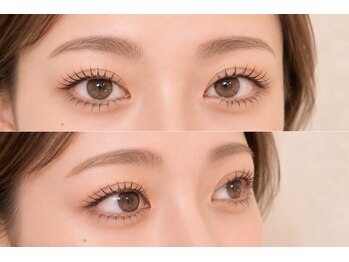 エミー 梅田芝田店(Emie)の写真/【梅田｜大阪】ロッドの種類が豊富なまつげパーマ♪目元のバランスまで計算された盛れるデザインをご提案！