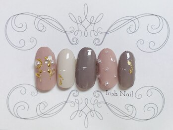 アイリッシュネイル 久屋大通店(Irish Nail)/お花 ニュアンスネイル