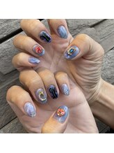 レイネイル アンド レイアイ 長嶺店(RAY NAIL & ray eye)/セーラームーンネイル