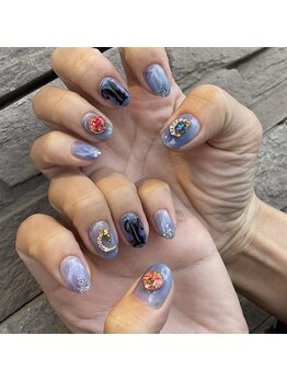 レイネイル アンド レイアイ 長嶺店(RAY NAIL & ray eye)/セーラームーンネイル