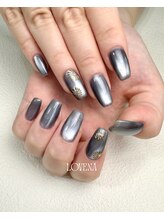 ラブナ(LOVENA)/ネイビーマグネットネイル