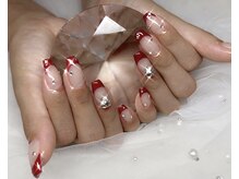 アンダンテ ネイル スタジオ トウキョウ(ANDANTE NAIL STUDIO TOKYO)/ボルドーフレンチ