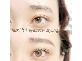 グローラッシュ(GLOW LASH)/☆美眉スタイリング+lashlift☆