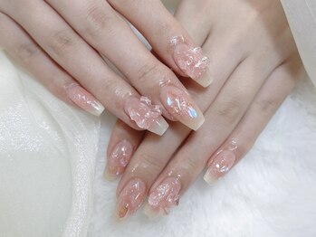 さりげなく可愛いワンホンチーク