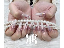 ネイルサロンレイアス(RAYAS)/ラメグラハートネイル