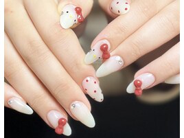 激カワ！キティーちゃんネイル♪
