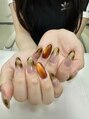 アモリ(Amori)&nbsp;ヒョウ柄ニュアンスマグネット