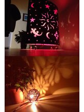 ドライヘッドスパ専門店 サクラ/こだわりの照明