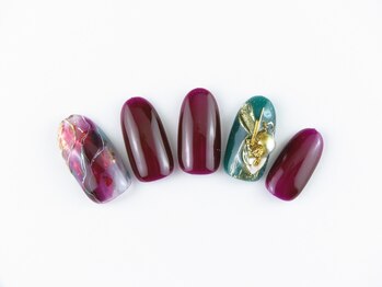 ネイルサロン ディーバ 奈良香芝店(Diva)/シンプルデザインSelect ¥6,930