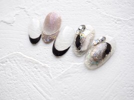 韓国風ニュアンスアートネイル