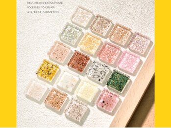 トリー アンド デリー(Toliy&Deliy)/韓国風ホログラムネイル