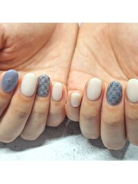 ◆ワンカラー4本アート◆