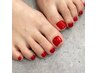 【フットネイル】《ワンカラー》 オフケア込み¥5500♪