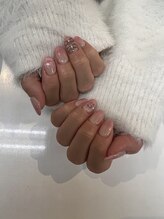ネイルサロンファストネイルプラス 新宿店(FAST NAIL PLUS)/2025春ネイル【リボンネイル】