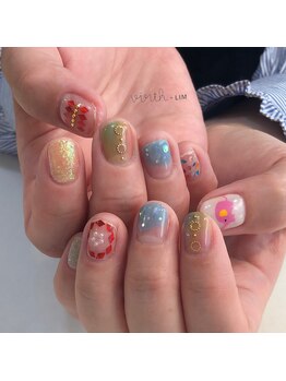 バースプラスリム(virth+LIM)/ジェルネイル　150分制