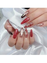 レイネイル レイアイ 光の森店(RAY NAIL ray eye)/バレンタイン