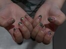 ニュアンスお花デザイン