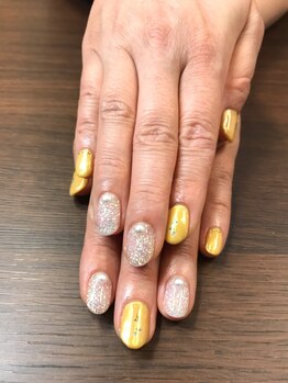 ネイルサロン ラミラージュ/ミラーネイル