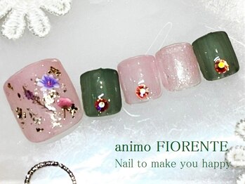 アニモ フィオレンテ せんげん台西口店(animo FIORENTE)/【定額フットネイル】¥8500