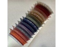 ミオンアイラッシュ(MIONeyelash)の雰囲気(ブラウンやカラーエクステも豊富に取り揃えてます♪)