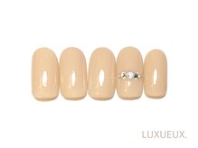 ネイルアンドアイラッシュ ルクソー ホテル日航福岡店(Nail&Eyelash LUXUEUX.)/ 309.シンプルネイル *.