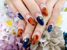 ディーネイル 天王寺(D-nail)/【小山】秋☆べっ甲ネイル