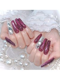 長さだし10本 / 2本アート¥16500