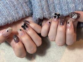 フラッシュ/リボン/ハート