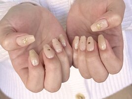 シンプル定額 /リボンネイル