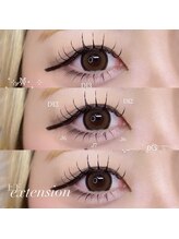 メル バイ ウィリートーキョー(MELL by wellytokyo)/上下マツエク　フラットラッシュ