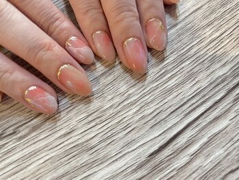 ハイブネイル(Hive nail)/モヤモヤニュアンスワンカラー